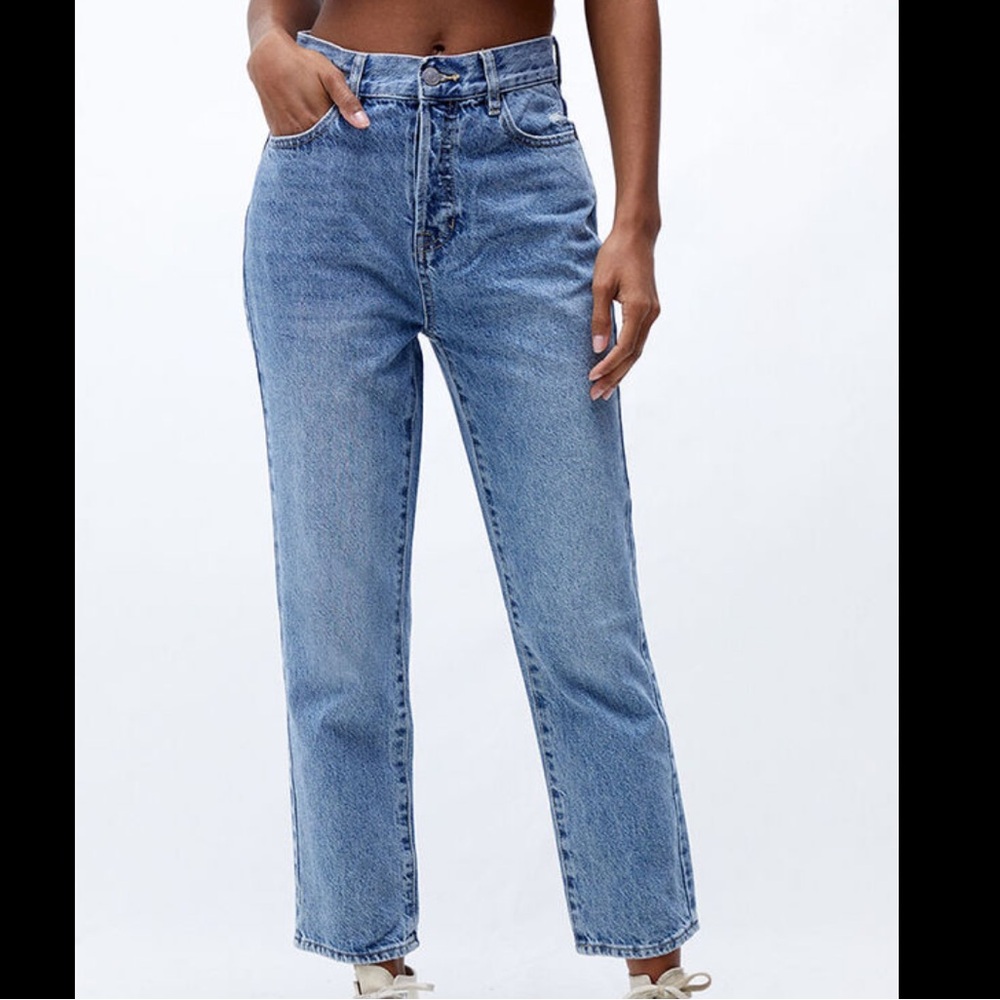 PacSun High Waisted Straight Leg Jeans
